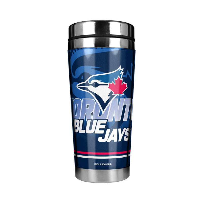 Stainless Steel Travel Mug For Baseball Fans/Collectors, 16-oz L2017
