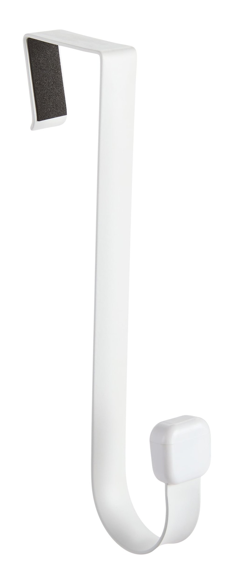 Modern Over-The-Door Single Hook, White, 1-in Z8831
