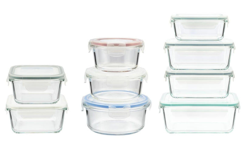 Assorted Glass Storage K8718