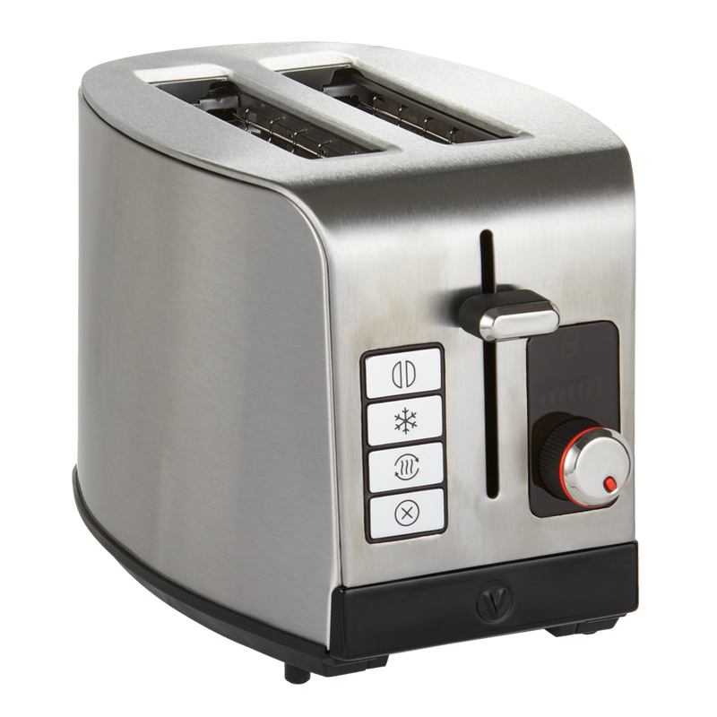 Digital Stainless Steel Toaster, 2-Slice N0318
