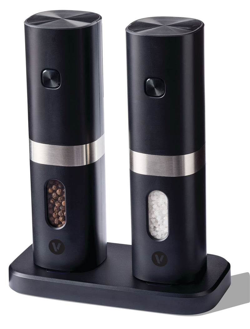 Electric Salt & Pepper Mill Set, 19.4-cm N4807