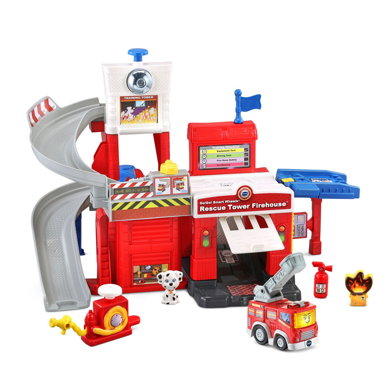 Go! Go! Smart Wheels Race Rescue Firehouse Track, English D0425