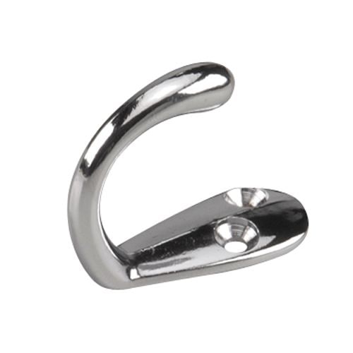 Wardrobe Hook, Chrome, 4pk K1213