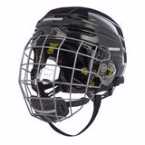 Alpha Pro Hockey Helmet Combo, Black