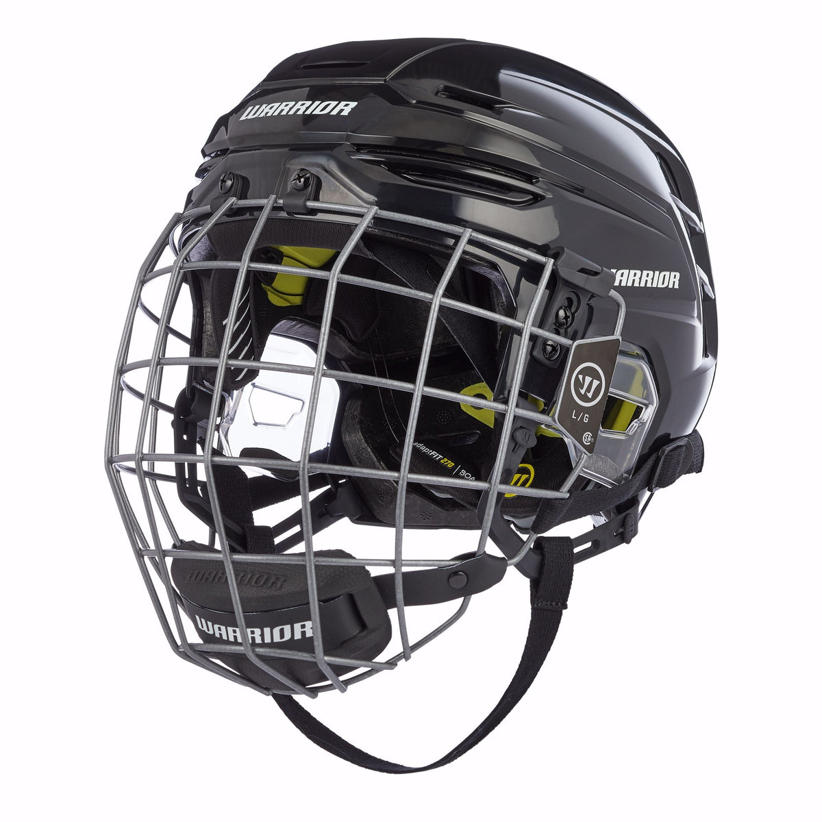 Alpha Pro Hockey Helmet Combo, Black