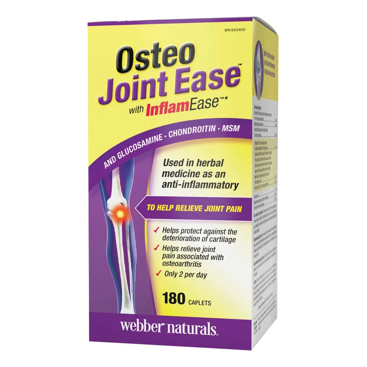 webber naturals Osteo Joint Ease, 180 caplets J5957