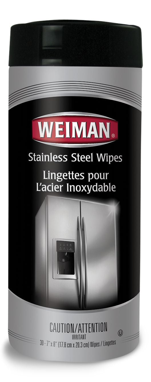 Stainless Steel Cleaning and Protectant Wipes, 30 Wipes E1637