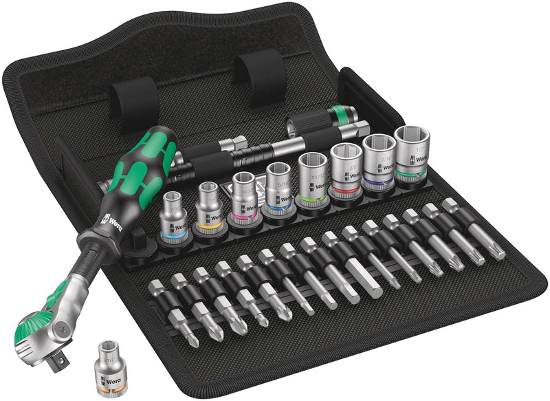 1/4-in Drive Socket Set, SAE, 28-pc X7328