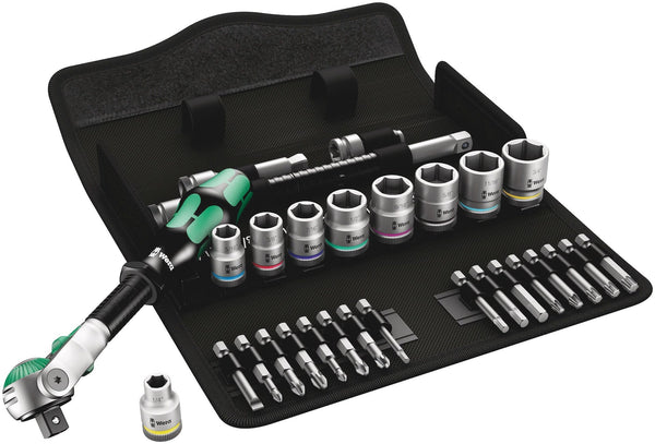 3/8-in Drive Socket Set, SAE, 29-pc R1007