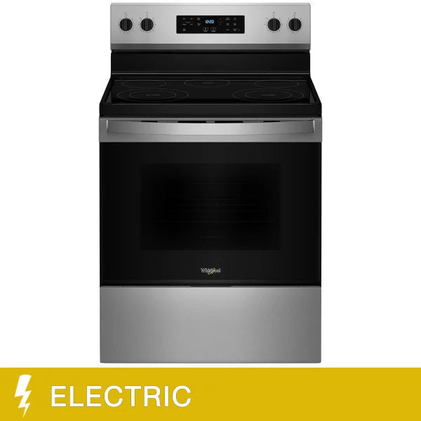 Whirlpool 30 in 5.3 cu ft. Electric 5 Element Range with Dual Radiant Elements S988