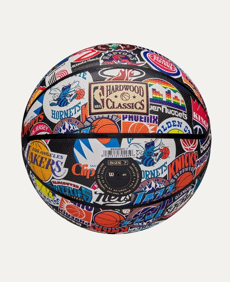All Team Retro Classic Composite Leather Basketball, Official Size A4753