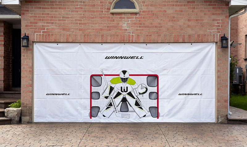 Heavy Duty Hockey Shooting Tarp, 16-ft x 7-ft U6947