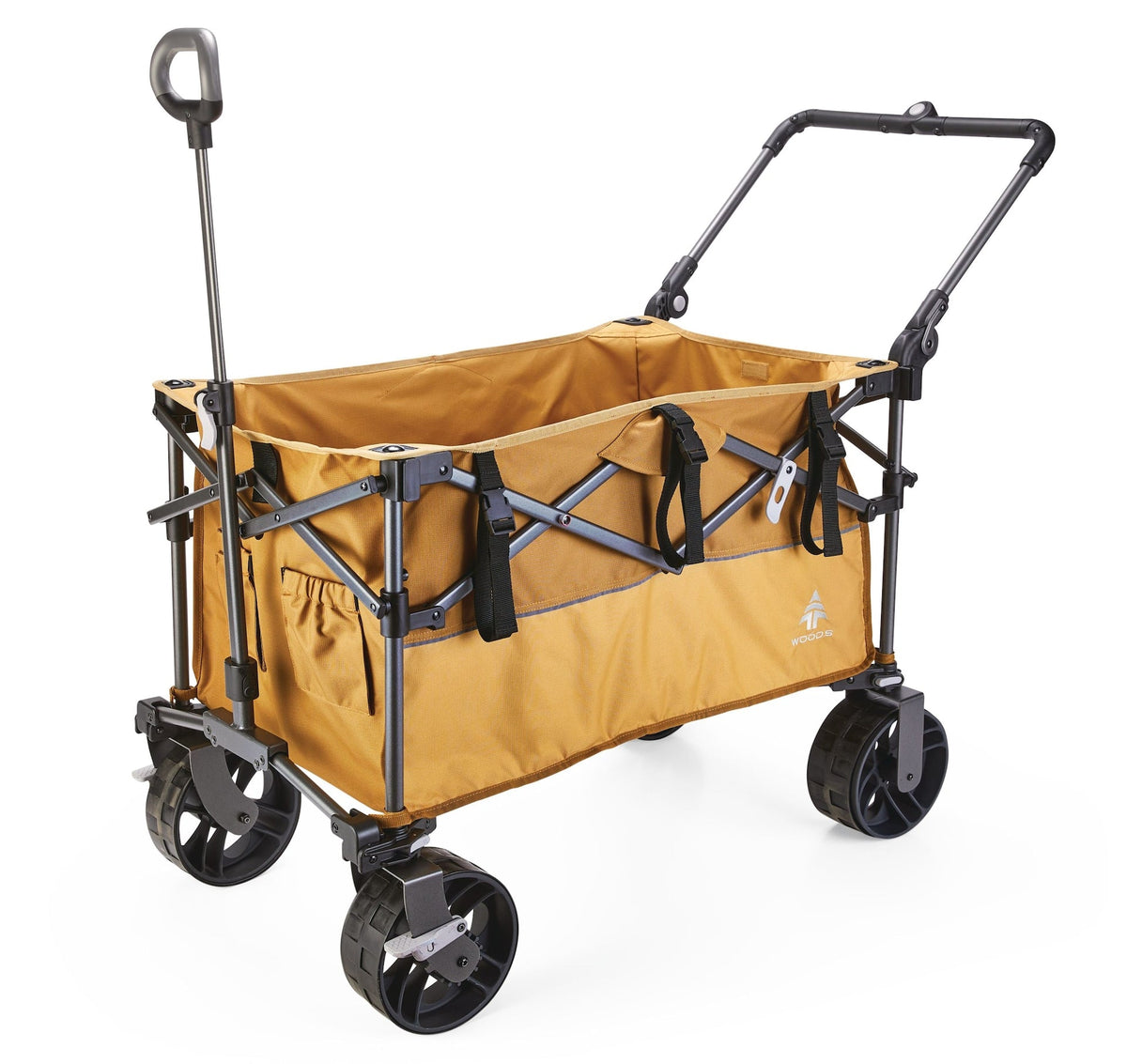 Overlander Fully Equipped Folding Wagon, 102-kg Capacity