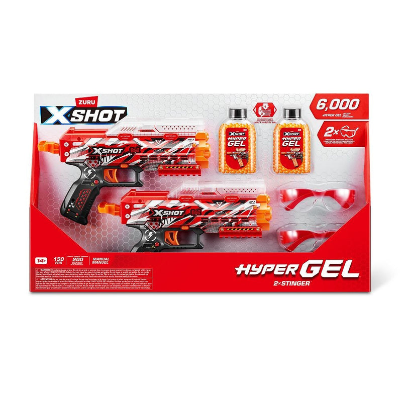 Hyper Gel Stinger Blaster with 6000 Hyper Gel Rounds, 2-Pack C6647