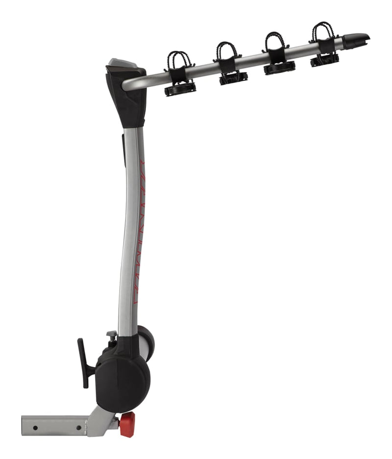 RidgeBack 5-Bike Hitch Mount Bike Rack, Fits 1-1/4, 2-in Receiver, Granite Grey P9581