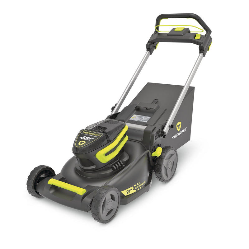 48V 3-in-1 Cordless Brushless Self-Propelled Mower, 21-in with 6Ah Battery & 2Ah Charger Z4032