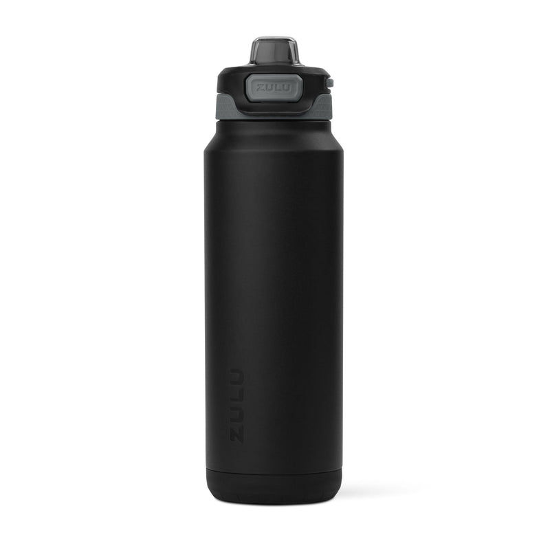 Powerfill Pro Vacuum Insulated Stainless Steel Bottle, 32-oz, Black, with Quick Fill Lid E3563