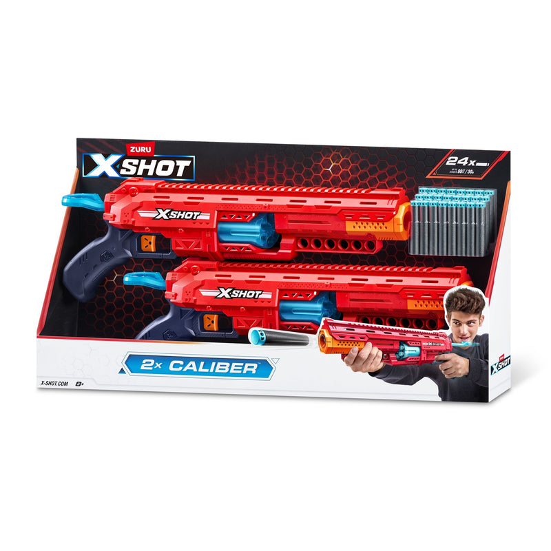 Excel Caliber Pump-Action Dart Blaster with 24 Darts, 2-pk, Ages 8+ A8921